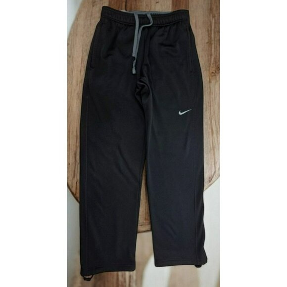 Nike Therma-Fit Black JSweatpants Small Soft Soft Fleece Lining - Picture 1 of 10